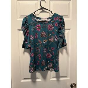 Eye Candy XLarge Floral Top